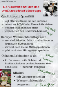 Fit und gesund durch Weihnachten
